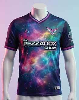 Pezzadox Show galaxy t-shirt — coming soon